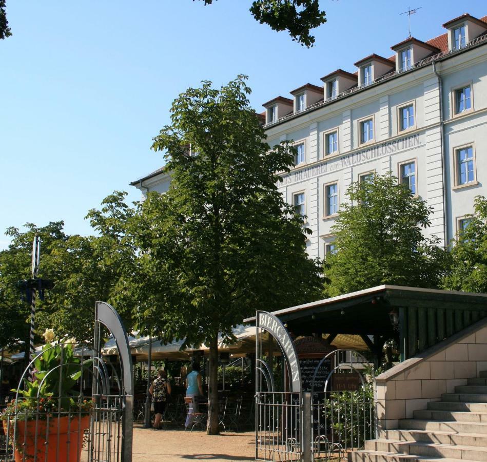 Hotel Am Waldschloesschen - Brauhaus Dresden Exterior foto